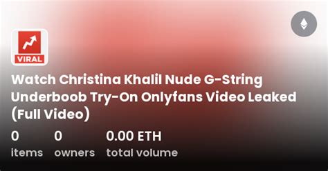 leaked onlyfans lesbians|Christina Khalil Onlyfans Nude Lesbian Porn Video Leaked